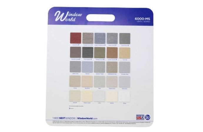 Siding color selector