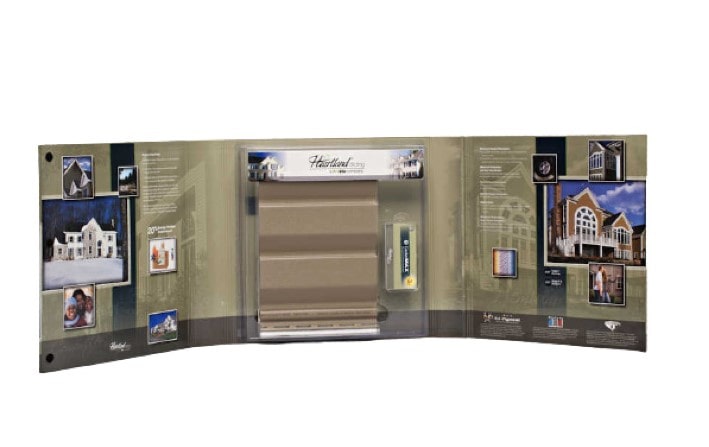 Promotional packaging folder