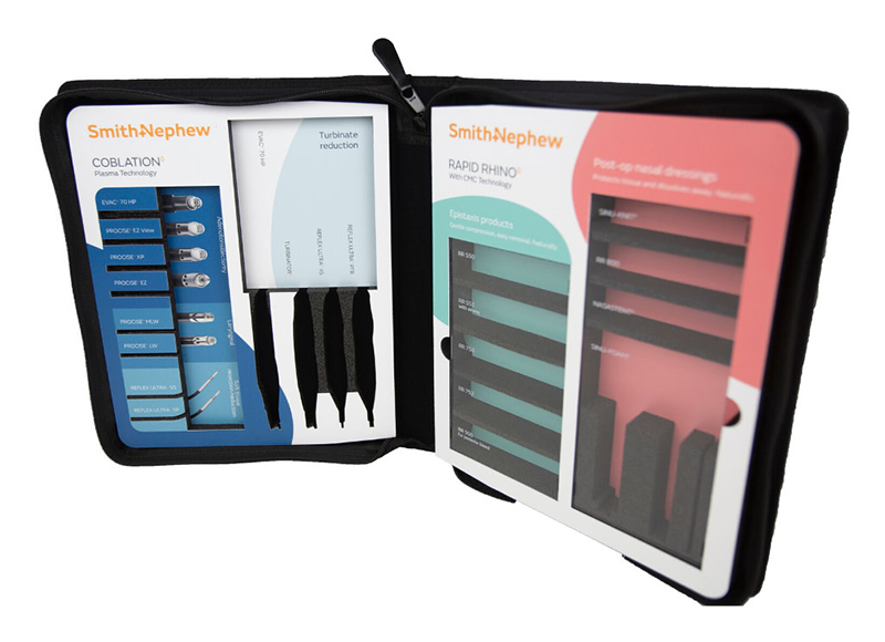 custom sample folder bag