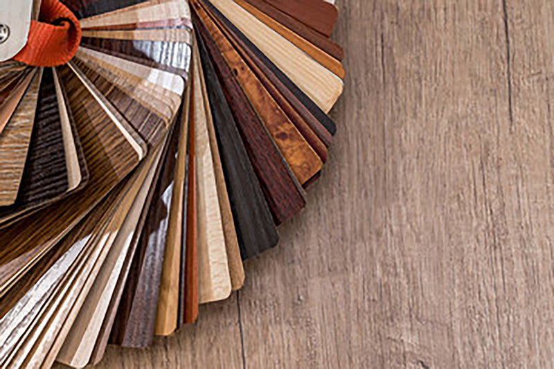 flooring sample fan deck