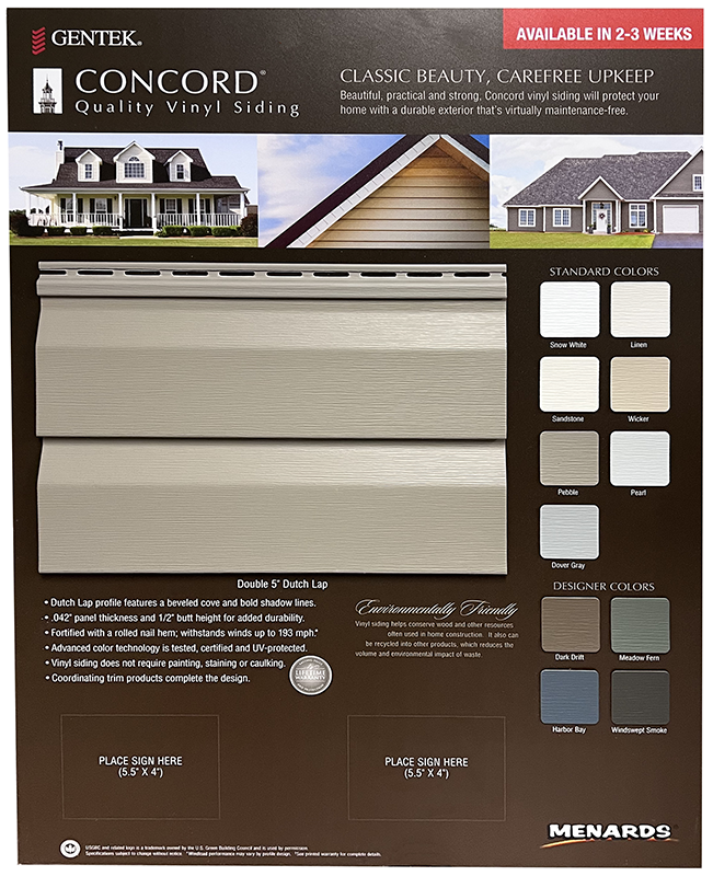 hand sample wall-board