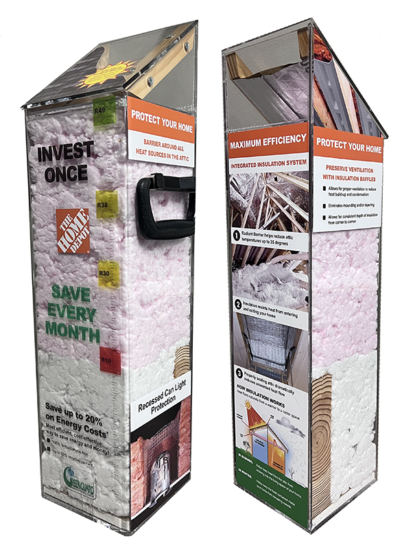 sample display insulation
