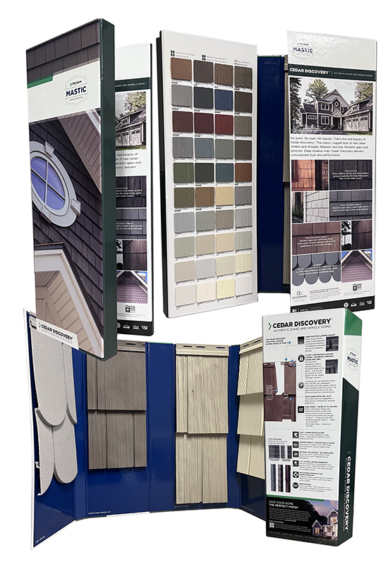 tri-fold and bi-fold sample folders