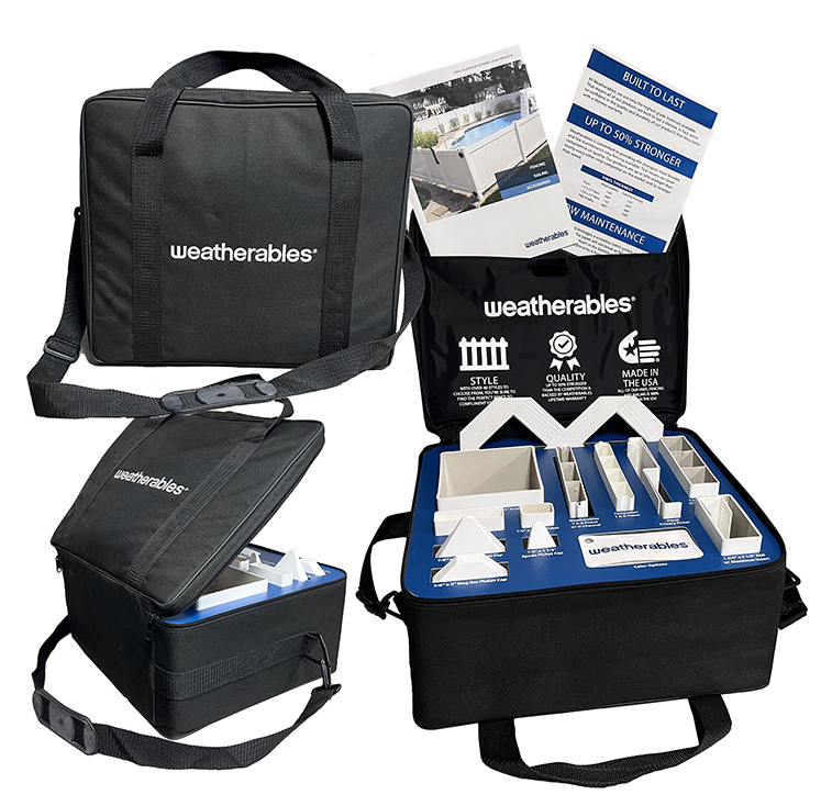 sample bag display ideas