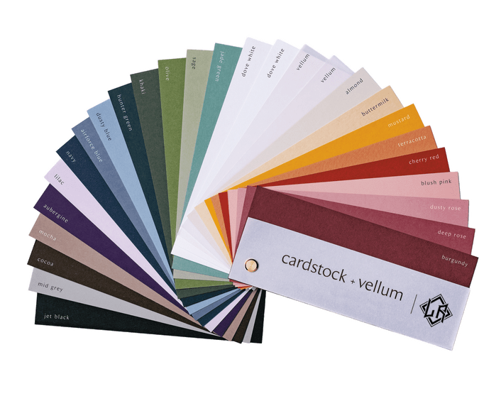 swatch card by magna papers